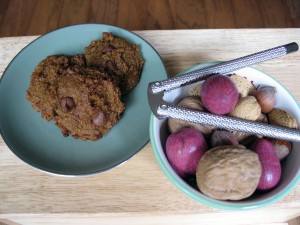 pumpkin nut cookies