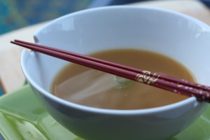 shitake mushroom miso soup