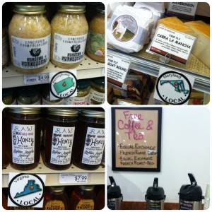 local products at mom's organic market