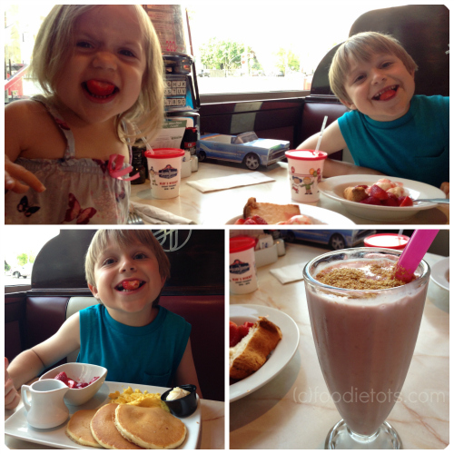 Silver Diner kids menu | foodietots.com