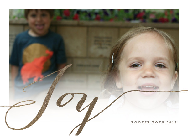 Minted holiday cards | foodietots.com