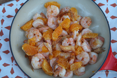 Gambas al Ajillo y Clementina #SundaySupper