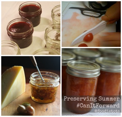 preserving summer #canitforward | foodietots.com