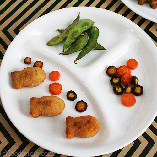 Dr. Praeger's Fish Bites dinner | foodietots.com