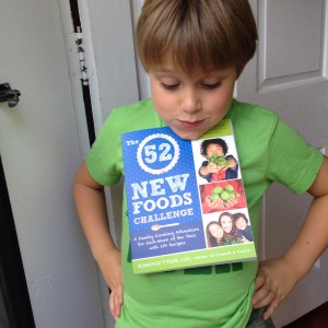 52 new foods challenge cook book