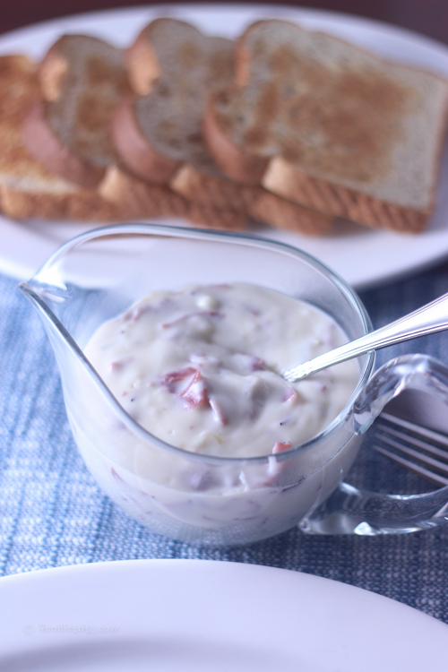 creamed chipped beef | foodietots.com