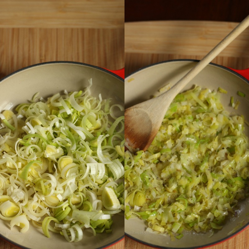 how to cook leeks | foodietots.com